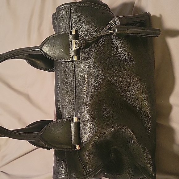 Michael Kors black small satchel purse - Picture 4 of 6